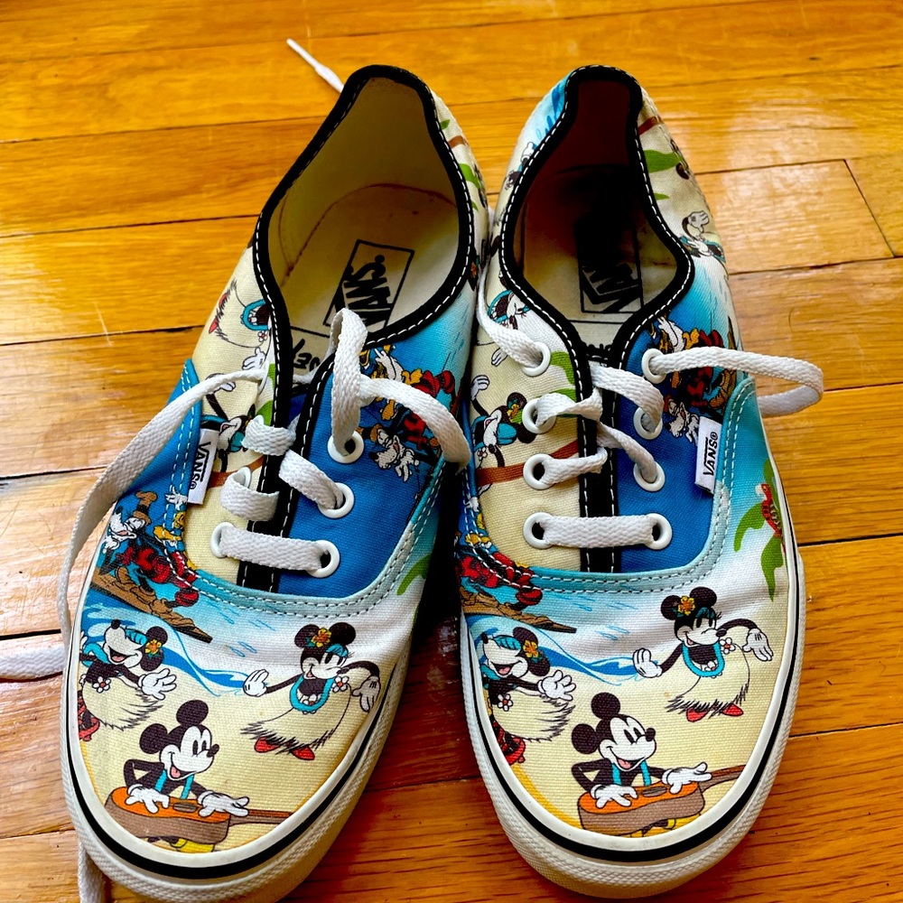 Vans Hawaiian Mikey Mouse sneakers
